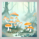 Recherche de champignons magiques posters Forêt