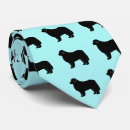 Recherche de terre neuve cravates Silhouette