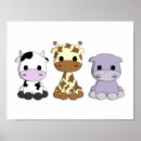 Recherche de hippopotame mignon posters Dessin animé