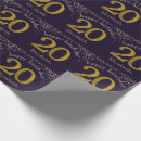 Recherche de 20 ans papier cadeau Vingt