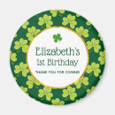 Recherche de symbole irlandais magnets Vert