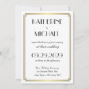Recherche de artdeco invitations Glamour