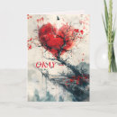 Recherche de le coeur brisé vœux cartes Cassé