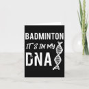Recherche de adn vœux cartes Badminton
