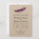 Recherche de purple mariage invitations Bohémien