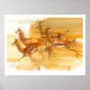 Recherche de gazelle art Animal sauvage