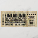 Recherche de code barres invitations Billet d'entrée