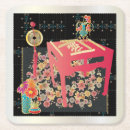Recherche de tapis table de dessous de verres Fleurs