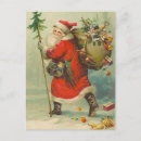 Recherche de cheminée de noël cartes postales Claus