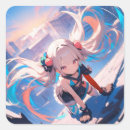 Recherche de anime girl autocollants Manga