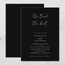 Recherche de noué invitations Noir et blanc