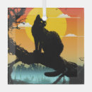 Recherche de silhouette chat ornements Animal