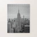 Recherche de new york noir et blanc puzzles Gratte ciel