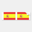 Recherche de drapeau espagnol voiture autocollants Espana