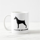 Recherche de dobx tasses Doberman pinscher