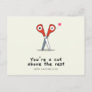 Recherche de coiffeur drôle cartes postales Amour