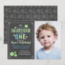 Recherche de de st patrick anniversaire invitations Garçon
