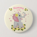 Recherche de baby shower jaune badges Bientôt maman