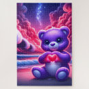Recherche de teddy bear puzzles Coeur