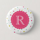 Recherche de confettis badges Girly