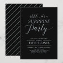 Recherche de 30 40 50 60 invitations Noir