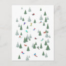 Recherche de ski alpin cartes postales Station de ski