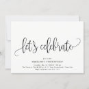 Recherche de année invitations Noir et blanc
