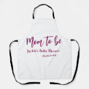 Recherche de baby shower tabliers Future maman