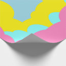 Recherche de bleu jaune papier cadeau Pour enfants