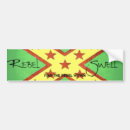 Recherche de rebelle voiture autocollants Pare chocs