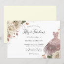 Recherche de robe blanche invitations Floral