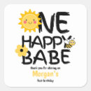 Recherche de visage de bébé autocollants Bébé fille