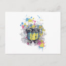 Recherche de drums cartes postales Drummer drôle