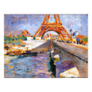 Recherche de construction de tour eiffel posters Vintage