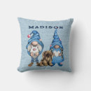 Recherche de gnome pillow coussins Bleu