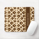 Recherche de tons terre tapis souris Motif
