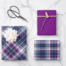 Recherche de plaid de madras papier cadeau Bleu
