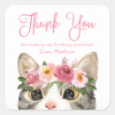 Recherche de anniversaire de chat autocollants Capricieux