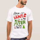 Recherche de funny sister tshirts Père noël