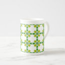 Recherche de motif feuillu tasses Jardin
