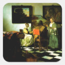 Recherche de vermeer autocollants Vintage