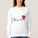 Recherche de slogan femme capuche sweatshirts Amour