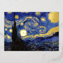 Recherche de nuit vœux cartes La nuit étoilée