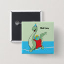 Recherche de anniversaire de dinosaure badges Mignon