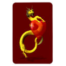 Recherche de dragon rouge magnets Amour