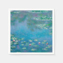 Recherche de monet serviettes Nénuphars