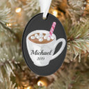 Recherche de chocolat chaud ornements Cacao