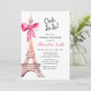 Recherche de paris bridal shower invitations Mariée