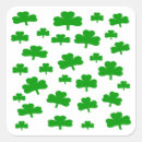 Recherche de de shamrock autocollants Shamrocks verts