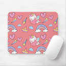 Recherche de arc en ciel licorne tapis souris Motif